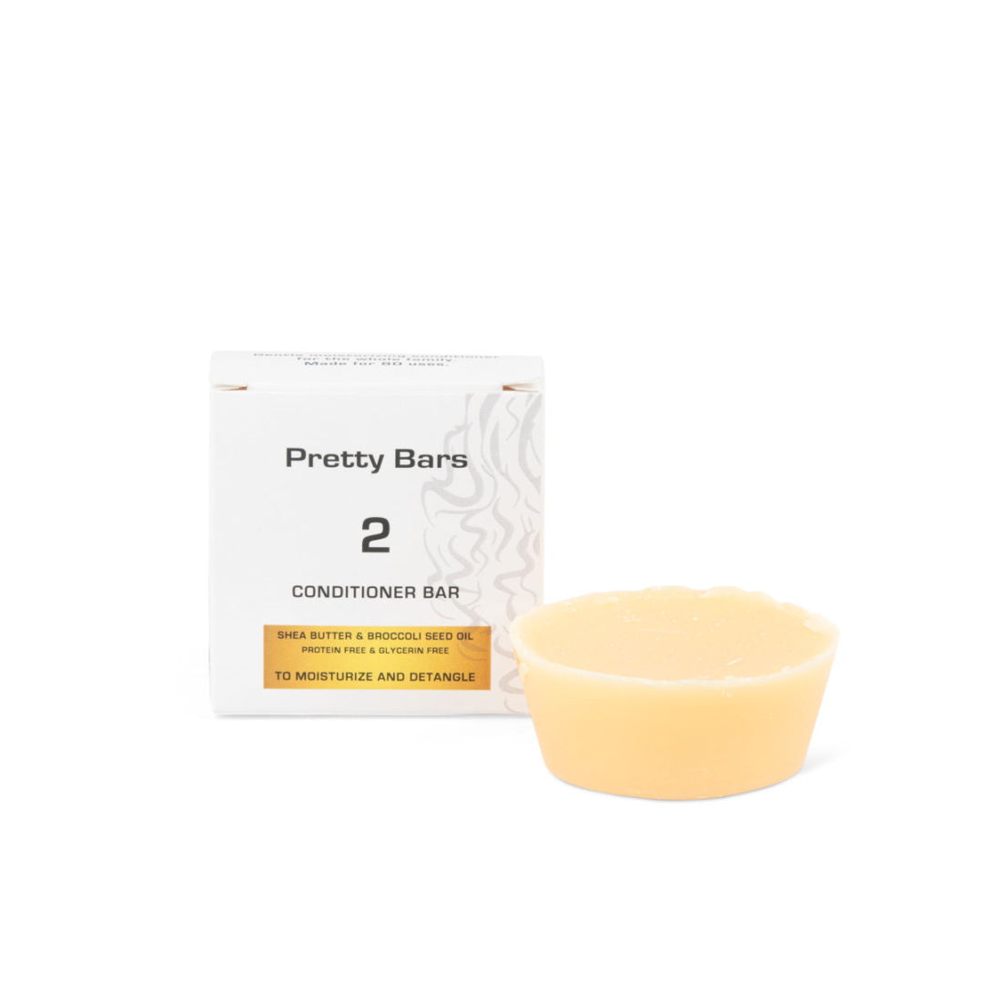 Pretty Curly Girl Conditioner bar 2in1 - 60 g - 80 uses