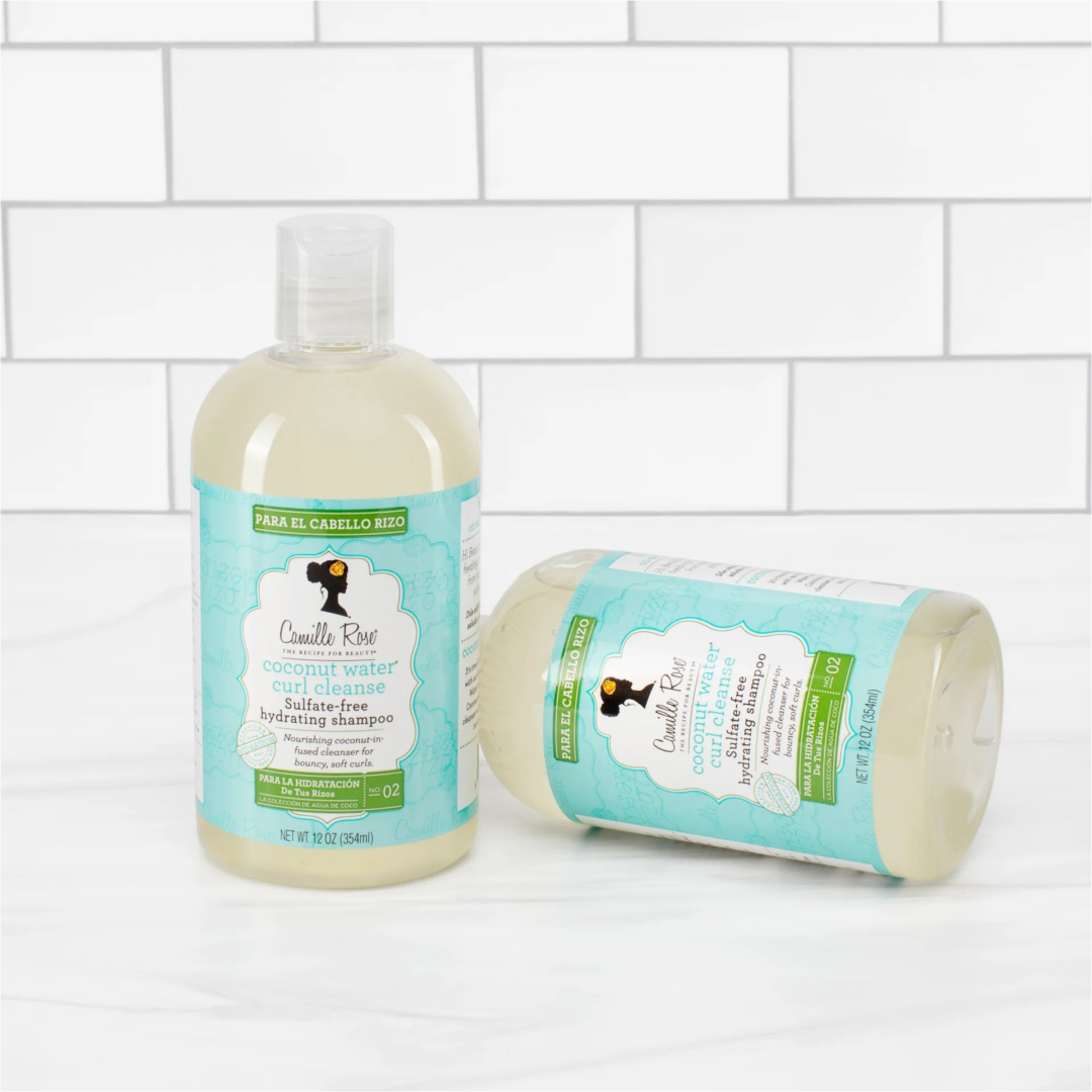 Camille Rose Naturals Coconut Water Curl Cleanse Shampoo 355 ml - Image 2