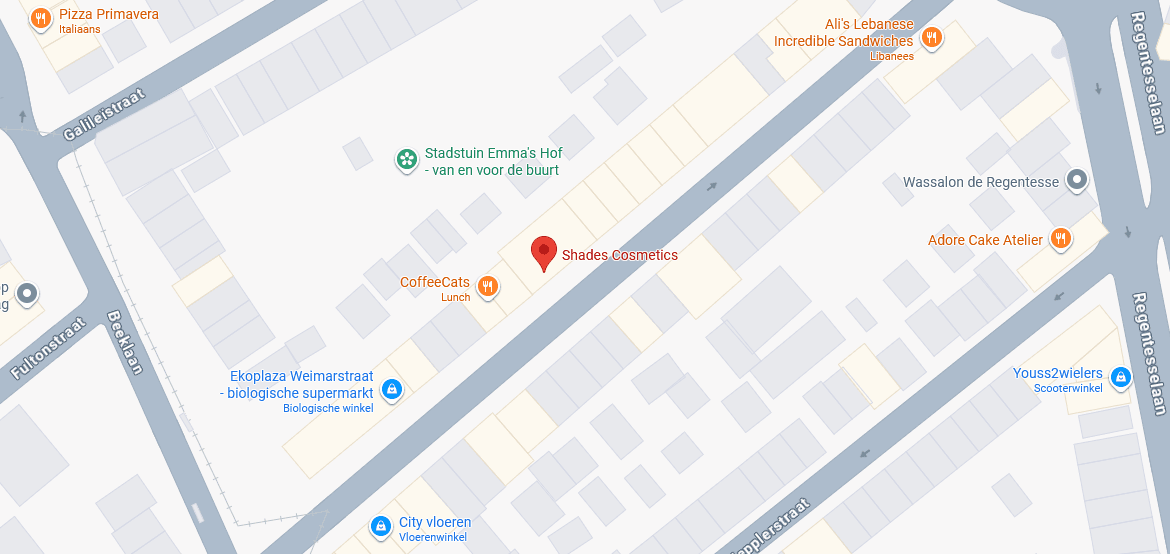 Map to Weimarstraat 127, Den Haag