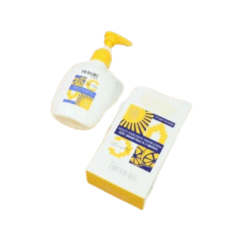 Dr Rashel Vitamin C Hyaluronic Acid Moisturizing SPF 50+ Sunscreen Lotion - 180ml