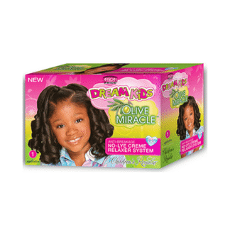 African Pride Dream Kids - Olive Miracle Relaxer Kit (Regular)