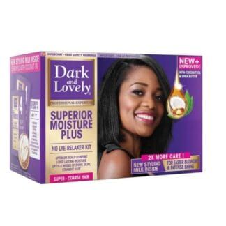 Dark & ​​Lovely Superior Moisture Plus No Lye Relaxer Kit Super