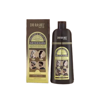 Dr.Rashel Collagen And Argan Oil Hair Color Shampoo Dark Brown
