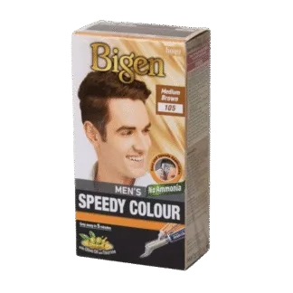 Bigen Men's Speedy Color - Medium Brown #105