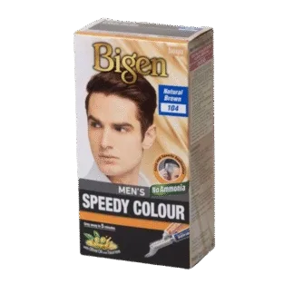 Bigen Men's Speedy Color - Natural Brown #104