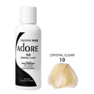 Adore Semi Permanent Hair Color 10 - Crystal Clear