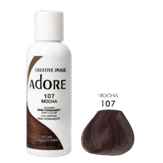 Adore Semi Permanent Hair Color 107 - Mocha