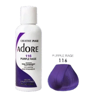 Adore Semi Permanent Hair Color 116 - Purple Rage