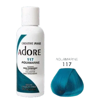 Adore Semi Permanent Hair Color 117 - Aquamarine