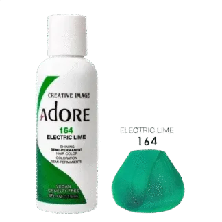 Adore Semi Permanent Hair Color 164 - Electric Lime