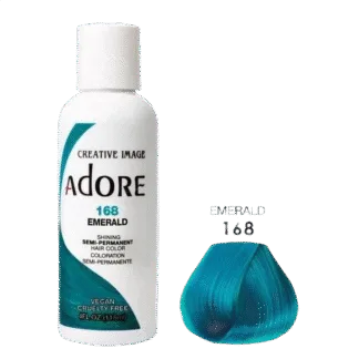 Adore Semi Permanent Hair Color 168 - Emerald