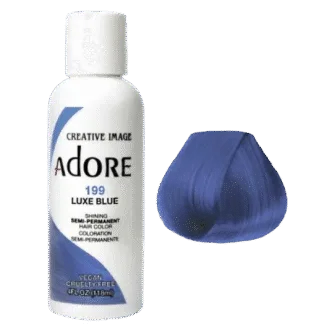Adore Semi Permanent Hair Color 199 - Luxe Blue