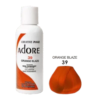 Adore Semi Permanent Hair Color 39 - Orange Blaze