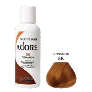 Adore Semi Permanent Hair Color 58 - Cinnamon