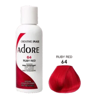 Adore Semi Permanent Hair Color 64 - Ruby Red