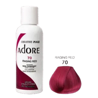 Adore Semi Permanent Hair Color 70 - Raging Red