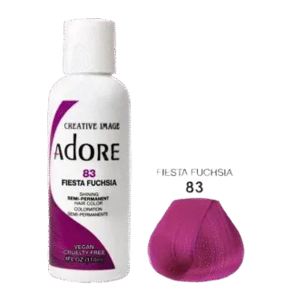 Adore Semi Permanent Hair Color 83 - Fiesta Fuchsia