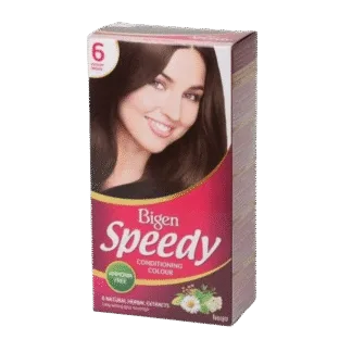 Bigen Women's Speedy Color - Medium Brown #6