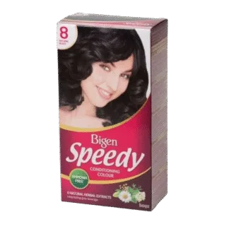 Bigen Women's Speedy Color - Natural Black #8