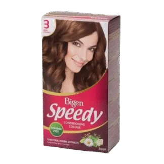 Bigen Women's Speedy Color - Warm Chestnut #3