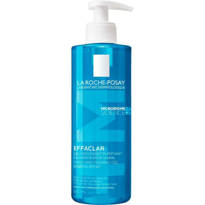 La Roche-Posay Effaclar Purifying Foaming Gel Cleanser for Oily Skin Prone to Imperfections 400 ml